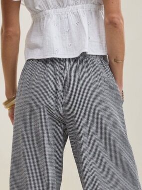 Aerie Off-Duty Seersucker Side Tie Trouser PJ